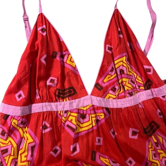 FARM Rio Tiki Bananas Maxi Tiered Dress for Anthropologie - Picture 5 of 9